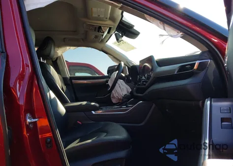 2023 Toyota Highlander Hybrid Platinum из США, поврежденный, VIN 5TDEBRCH3PS118640